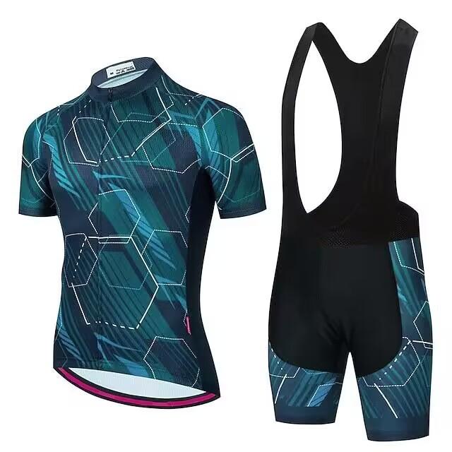 

2026 Cycling Suit, Short-sleeved Cycling Suit for Men and Women, Road Bicycle, Mountain Summer Quick-drying, Breathable Quick-drying, Sweat Absorption XS