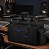 Portable Gear Bag with Dividers Adjustable Cube Storage Pockets