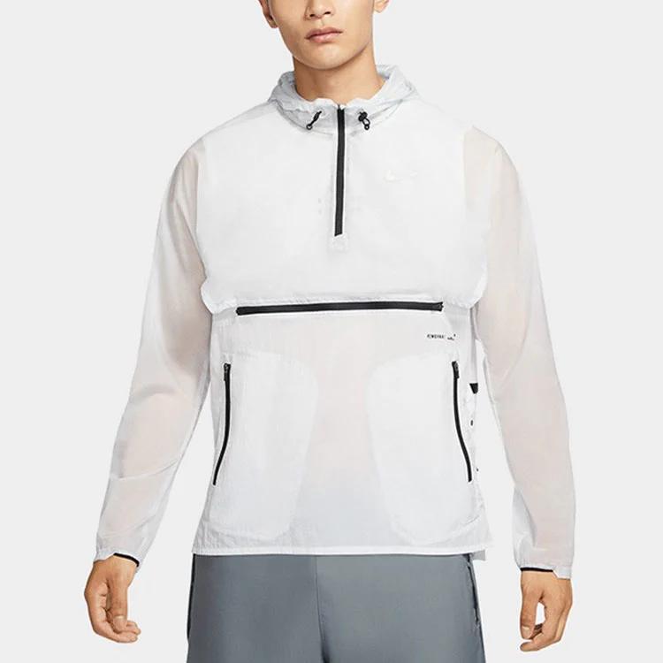 Nike Veste de Running Flash Run Division Homme Haut Blanc CU5537-043
