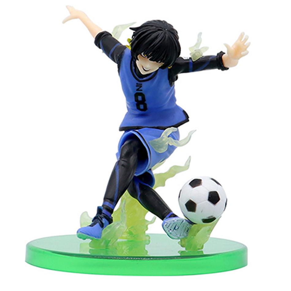 BLUE LOCK Animation Isagi Yoichi Seishiro Bachira Meguru Bachira Meguru Mikage Reo POLYVINYL CHLORIDE Action Figures Animation Animation Design