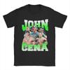 Fashion  Johns Cenas Bootleg T Shirt For Unisex  100% Cotton T-shirts Short Sleeve Clothing