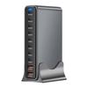 10 Port 800W Fast Charging Block Desktop Hub Simultaneous Charging Head Perfect for 10 Devices Current Allocation