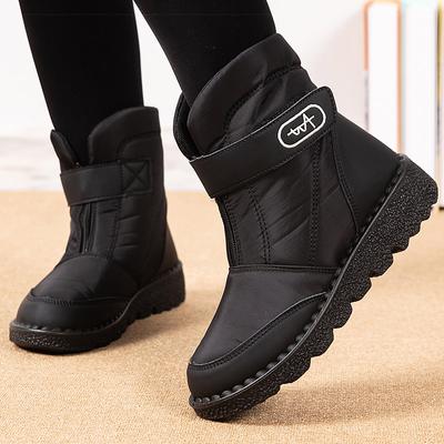 Damenstiefel Neue Winterschuhe für Damen Winter Botas Mujer Wasserdichte Stiefeletten Schneeschuhe Winterfellstiefeletten Damen