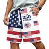 Men's Casual Drawstring Waist Shorts Lightweight Comfortable Fit Elastic Waistband Beachwear Summer Activewear