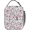 Lunch Bags  Eiffel Tower Lunch Box for Men Women Insulated Reusable Portable Lunch Tote Adults Lunch Bag for Office