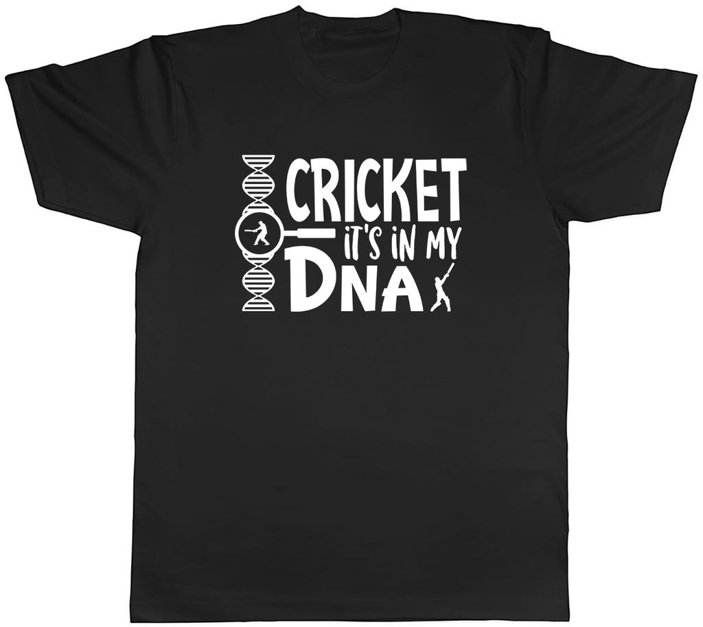 Cricket Its In My DNA Unisexs Unisex TShirt Tee