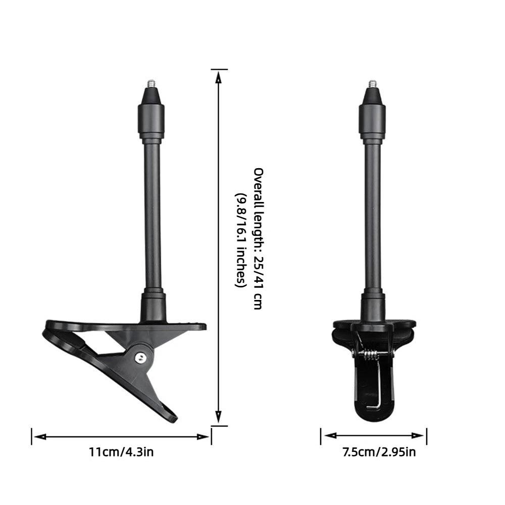 Punch-free Clip on Webcam Stand Universal Camera Holder Stand Monitor Holder Baby Monitor