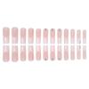 Disposable Press-On Nails With Rhinestone Accents French Tip White Edge Minimalist Style Glue Gel Adhesive Options