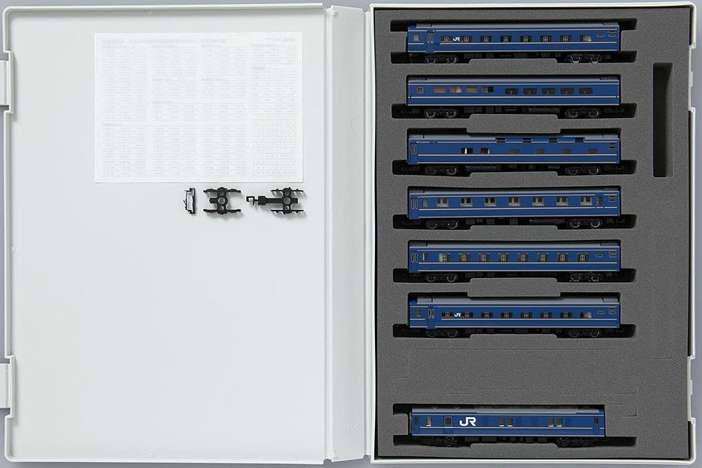 TOMIX N Gauge 24 Series Asakaze JR East Specification Basic Set 7 Cars 98725 Model Train Passenger Car 25-Type