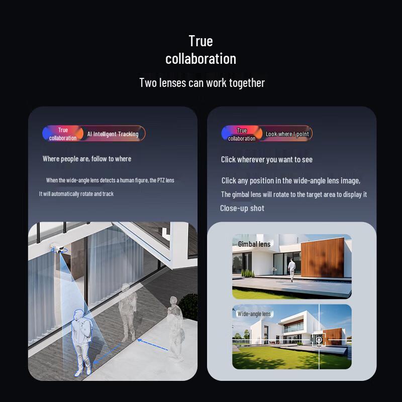 EZVIZ HB90 4G Venkovní bezpečnostní kamera s duálním objektivem a AI (CN verze)