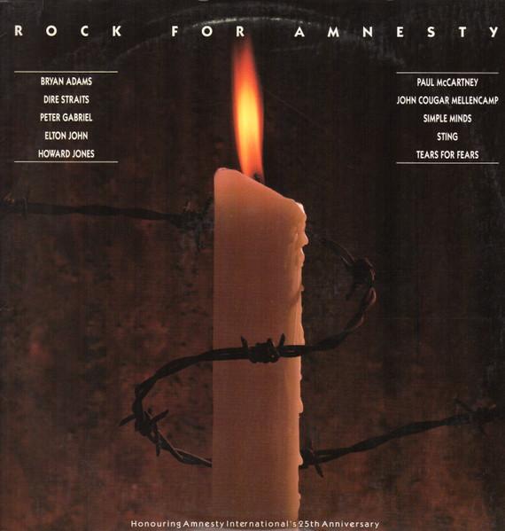 

LP Record VARIOUS Rock For Amnesty 422830617 MERCURY 1986 US Pop Used