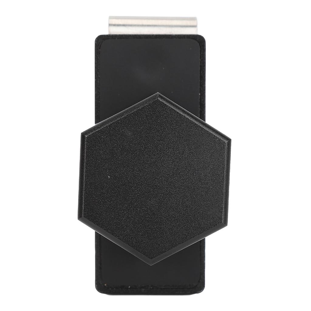 Billiard Chalk Holder with Clip Hex Chalk Box Magnet Aluminium Compact Silent Billiard Accessory