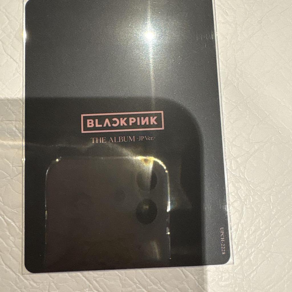 [USED] Blackpink Jisoo the album Jisoo trading card