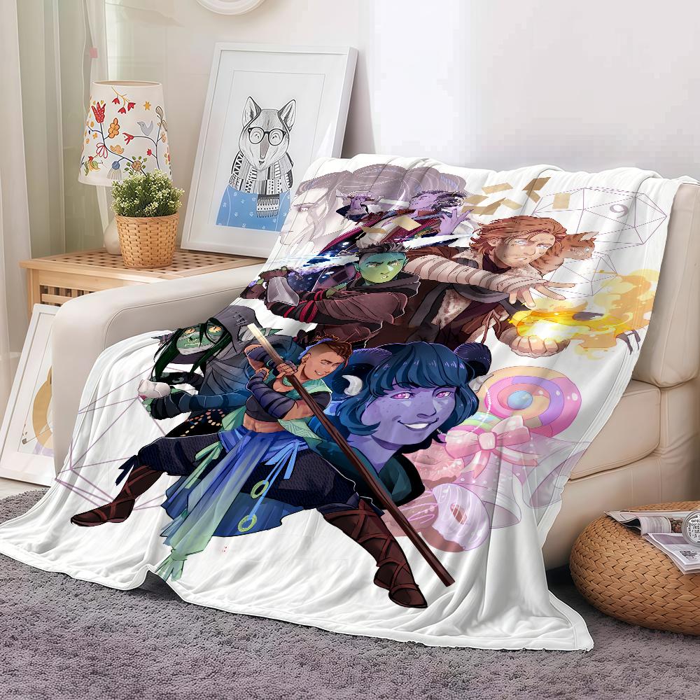 TV Die Mächtigen Neun Decke Weich und Hautfreundlich für Sofa Bett Nickerchen Tagesdecke Ganzjahresdecke