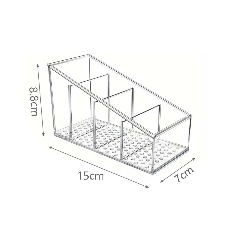 Desktop Organizer Remote Control Phone And Tv Holder Desk Storage Box Cosmetics Brush Storage Holder Organizations