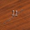 Ear Piercing One-word Earrings Screw-buckle Female Students Simple and Versatile Ear Bone Nail Earrings