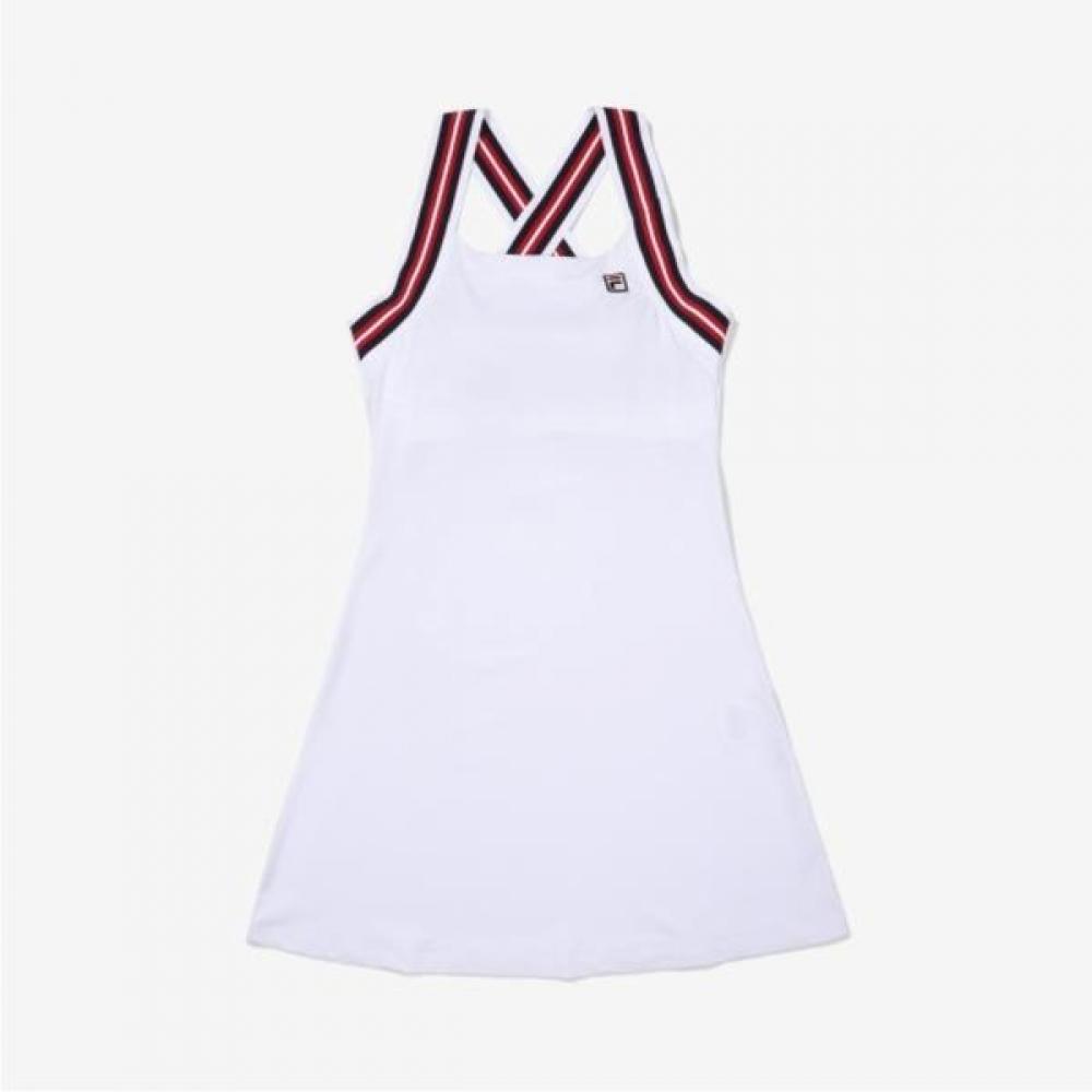 Fila Women S tenniS SleeveleSS dreSS fS2opf2351f WHI/090