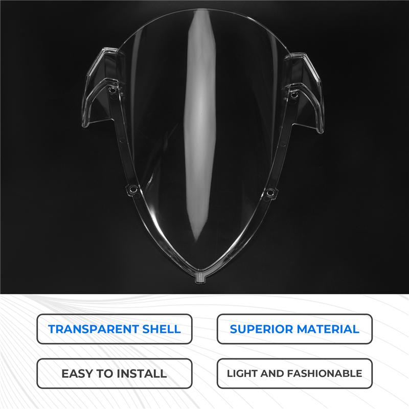 A58X-Motorcycle Windshield Windshield For Aprilia RS457 Wind Screen Deflectors Viser Visor Motorcycle Touring Windscreen