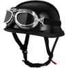 Vintage Motorcycle Cruiser Helmet Open Face Helmet Half Helmet Motorcycle Germany Face Safety Helmet Retro Scooter