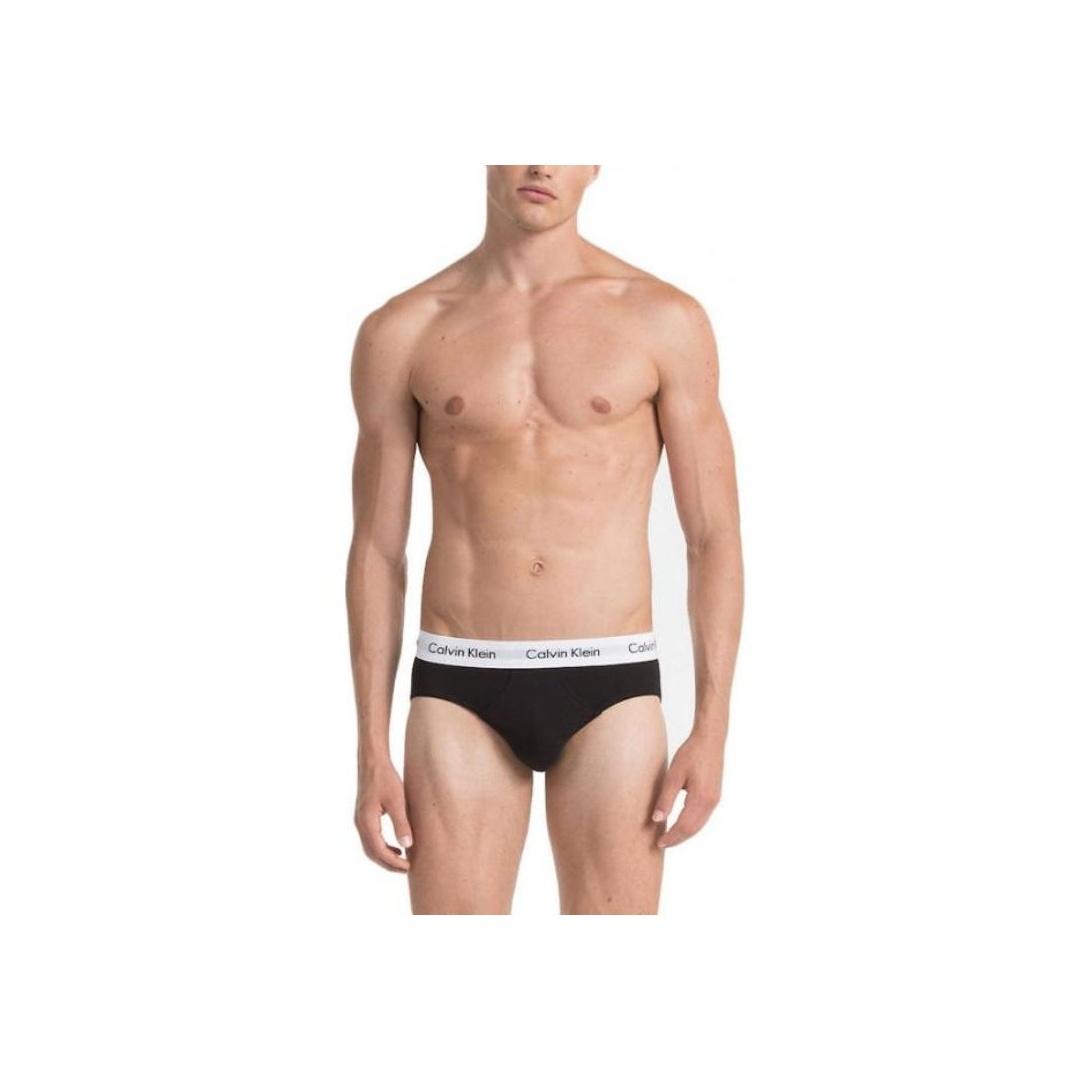 

Calvin Klein 3P Hip Brief Color Block Logo Jacquard Comfortable Triangle Underwear Men underwear 0000U2661G-998 M