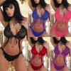 Women's Sexy Lace Lingerie Straps Bra And Panty Set Underwear