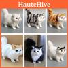 Realistic Plush Cat Toy Soft And Comfortable Decoration For Your Room Or Office 4.7 Inches