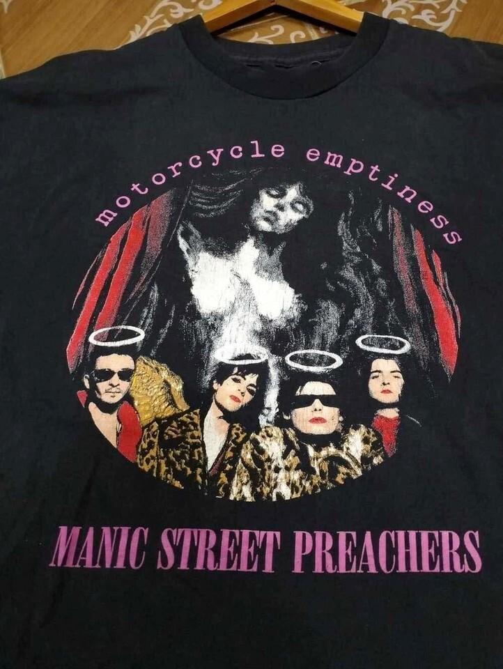 Manic Street Preachers Band Black Full Size Shirt TT1684 M