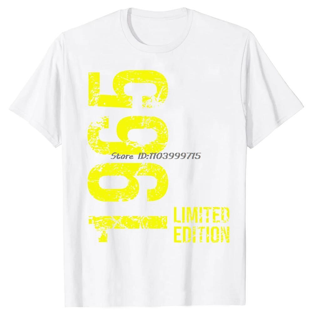 Awesome Vintage 1965 T-shirt Graphic Cotton Tshirt Fashion Men Tees Birthday Gifts Summer Style 59th 59 Years Retro T Shirt