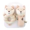 Gbee Organic Cotton Baby Rattle - Newborn Soothing Toy 0-1 Year