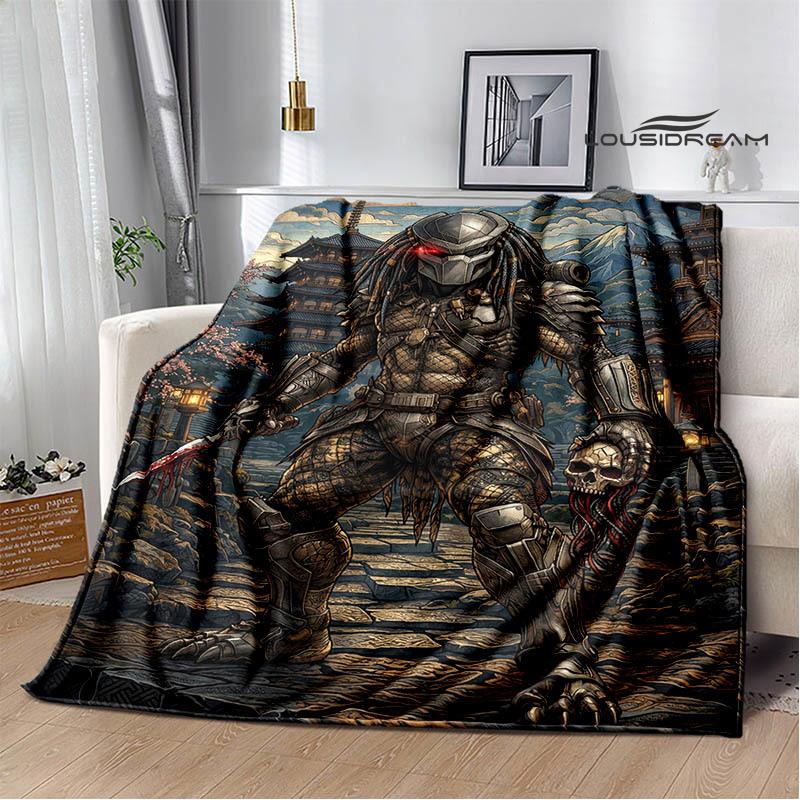 AVP Alien Vs Predator Blanket Picnic Blanket Warm Blankets Outdoor Blanket Home Bed Linings Blankets for Beds Birthday Gift