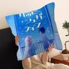 Happy Sugar Life Pillow Covers Cartoon Sofa Decorative Home Doublesided Printing Short Plush Cute Cushion Cover