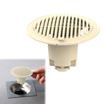 Floor Drain Silicone Cover Easy Snap-In Installation Non-Slip Elastic Seal Odor Blocking Bathroom Floor Drain Trap Accessory