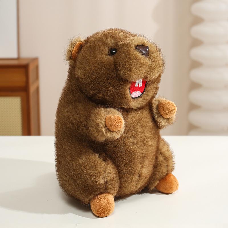 Cross-border Plush Marmot Ququwa Doll - Plateau Groundhog Toy, Children's Birthday Gift