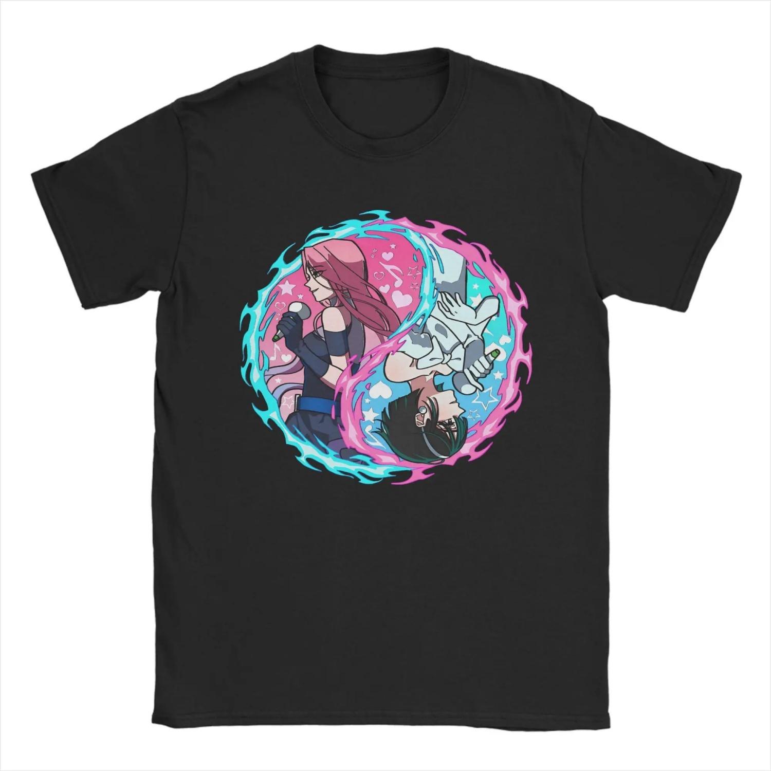 Alien Stage Mizi and Sua  T-Shirt Unisex Cotton Tops Kawaii  Round Neck Short Sleeve S