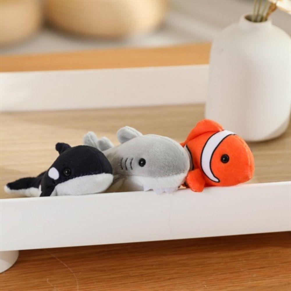 9cm Finger Plush Doll Bird Baby Soothing Toys Fun Doll Finger Cover Toy Children's Birthday Gift