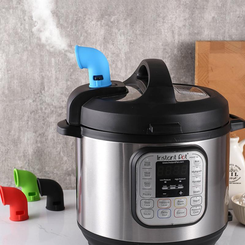 1pc Pressure Cooker Silicone Pipe Steam Exhaust Pipe Exhaust Hole Kitchen Accessories