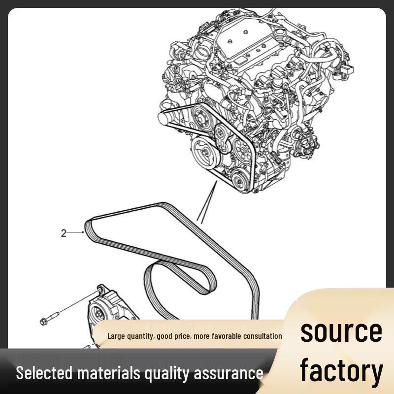 

12575509 Сборка натяжителя ремня для Enclave, LaCrosse, Captiva и Camaro. UCCFUL