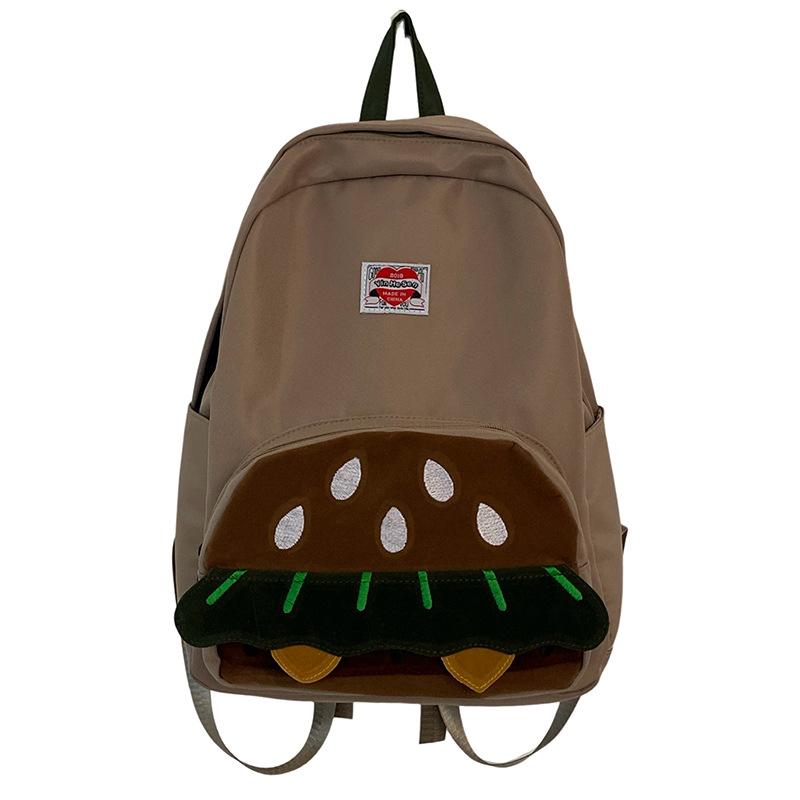 Schoolbag1011 New nylon backpack women's backpack versatile fashion casual trend large capacity travel bag school bag