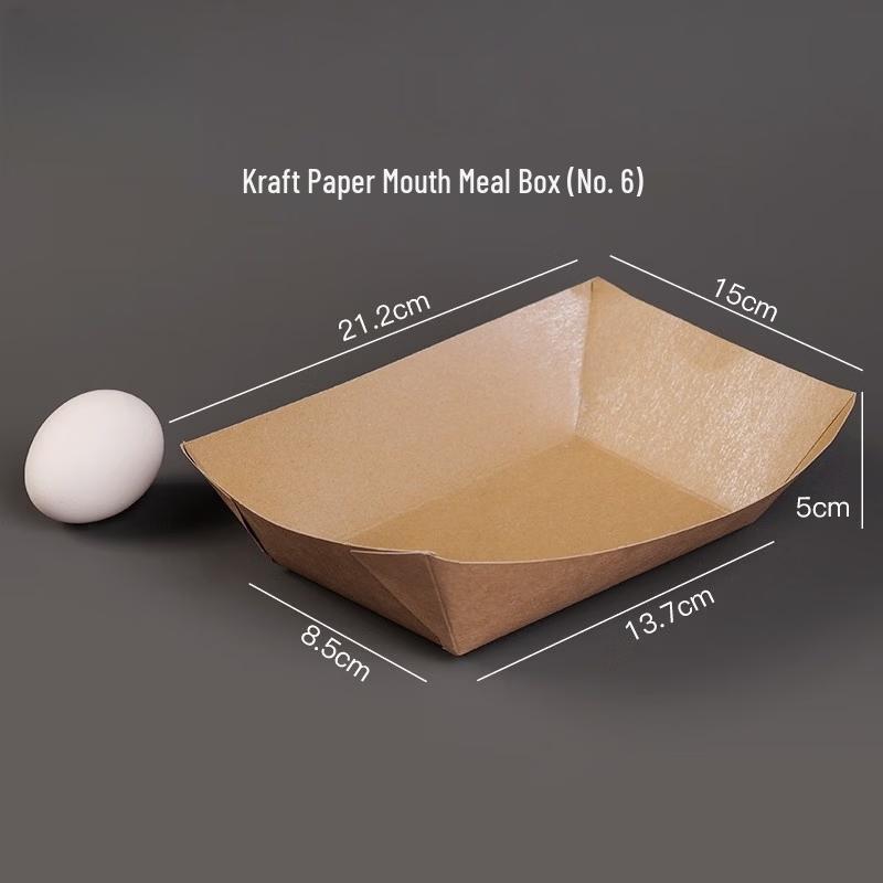

Disposable Kraft Paper Boat Trays