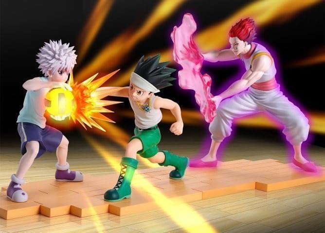 Figures Arc Hisoka Complete Set of 3 HUNTER×HUNTER G.I. Gon, Killua, (Official)