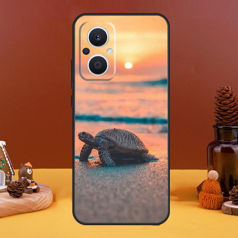 Ocean Sea Turtle Case For OPPO Reno 10 Pro 11 F 4 6 7 8 5 Lite 4Z 5Z 8T OPPO Find X6 Pro X5 X2 X3 Lite Cover
