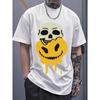Men'S T-Shirt/Men'S Casual T-Shirt/Men'S Print T-Shirt/Creative Print Pattern/Fashionable And Versatile/Round Neck/Comfortable Fabric/Suitable