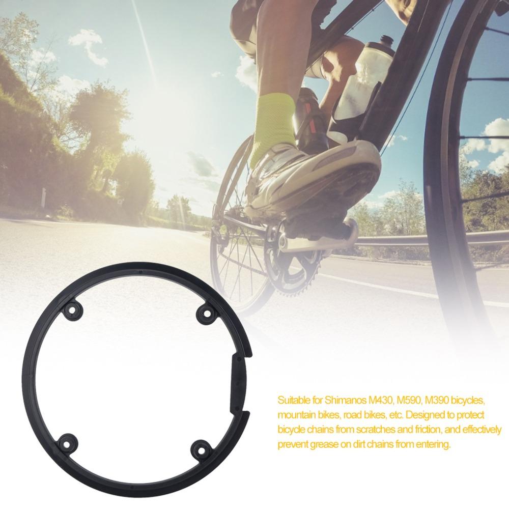 1 set Plastic Chain Wheel Cover 4 Holes Crankset Protection for M430/M590/M390 Bike Accessories