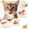 3PCS Multifunctional Cat Treat Squeeze Spoons Set - Colorful Dispensers for Wet Food, Liquid Snacks & Licky Treats - Mess-Free Feeding Supplies for Ca