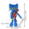 Pete The Cat Plush Toy Collection Huggable Blue Cat Yellow Shirt Hand Puppet & Guitar-Playing Buddy Stuffed Toys