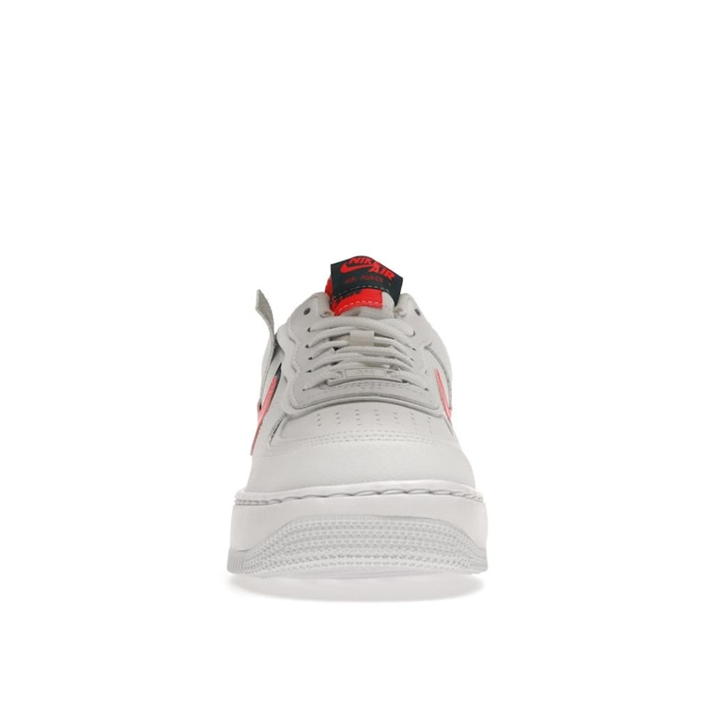 Nike Air Force 1 Shadow Weiß Solar Rot Damen Sneakers Dunkel-Blaugrün-Grün DB3902-100