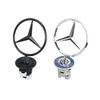 CQY1 Q HOT Grille Chrome Star Emblem Logo Mounted Star Front Hood Ornament Mercedes Benz Amg W204 W205 W203 W211 W212 W213 W201 W210