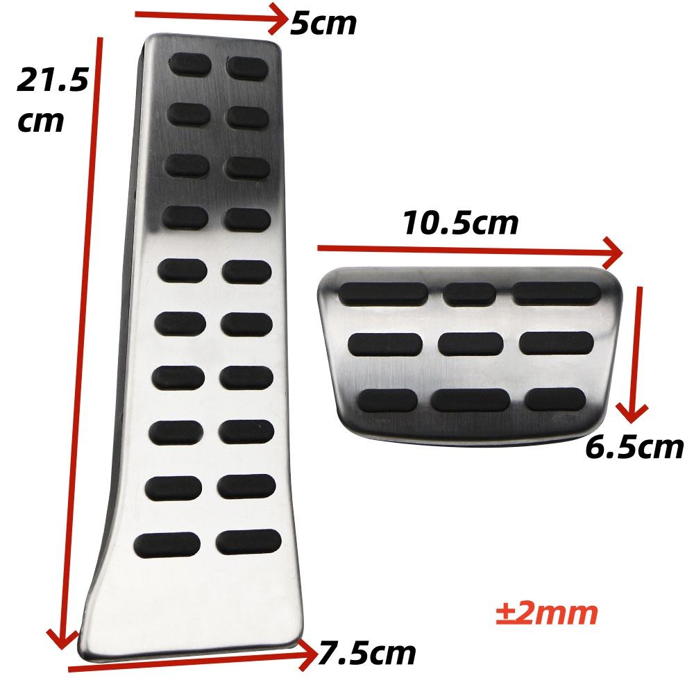 Car Pedal Pad Cover For Hyundai Sonata i40 ix35 ix45 Tucson SantaFe NEXO Genesis /Kia CEED Sportage QL Sorento KX5 K5 Optima