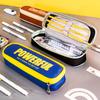 Polyester Student Pencil Case With Large Capacity For School And Travel Use