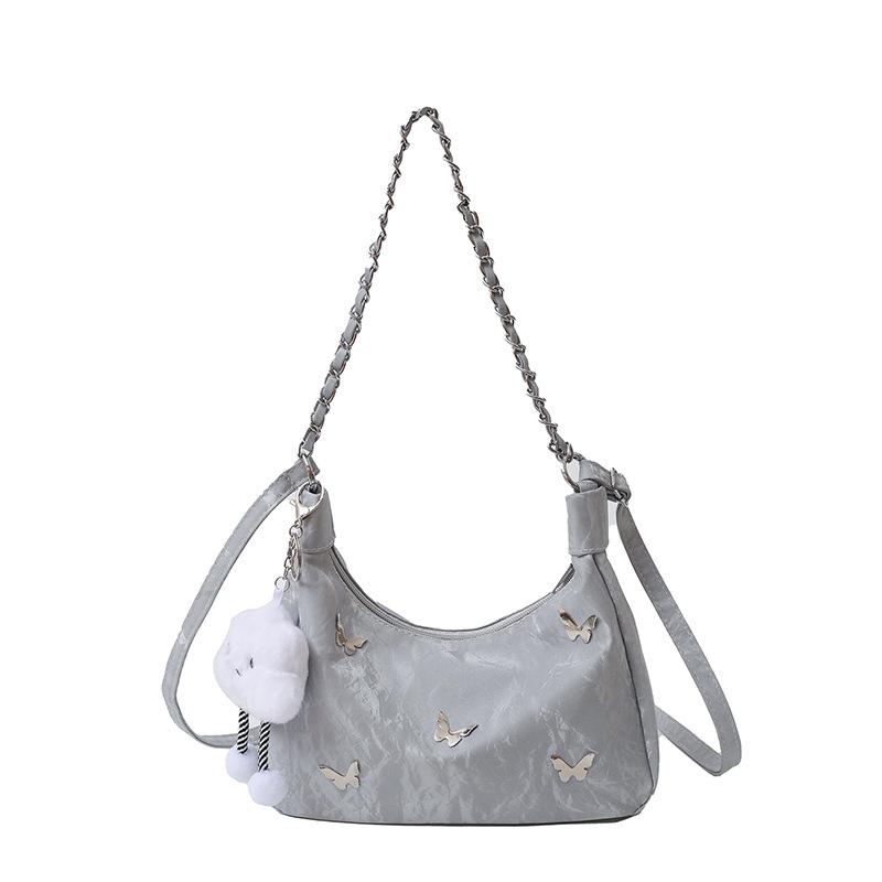 Bags Women's, New Fashion Summer Butterfly Crossbody Bag Popular One Shoulder Underarm Bag Large Capacity Commuter Bag